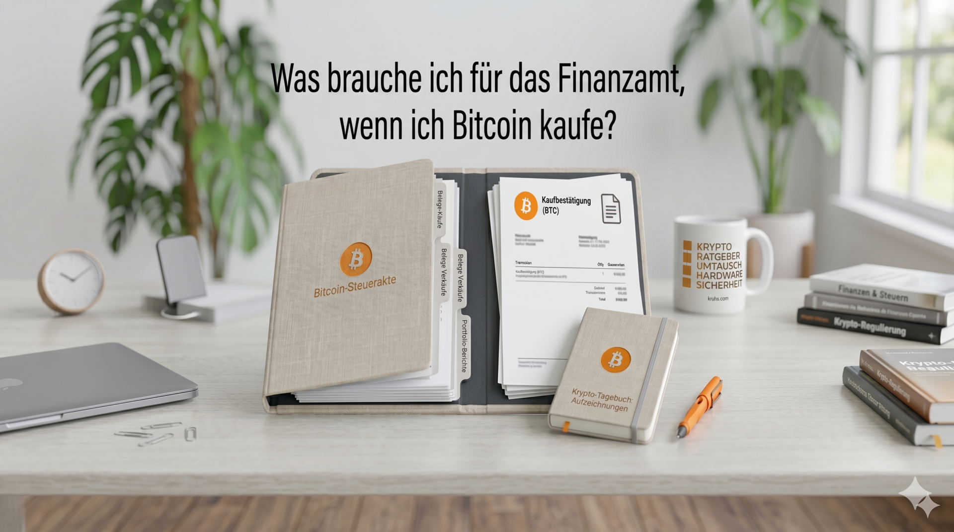 Was brauche ich für das Finanzamt, wenn ich Bitcoin kaufe?